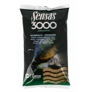 Sensas - 3000 Barbel with Cheese - 1Kg